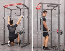 Squat Rack - Full Cage w/Pull Down cables