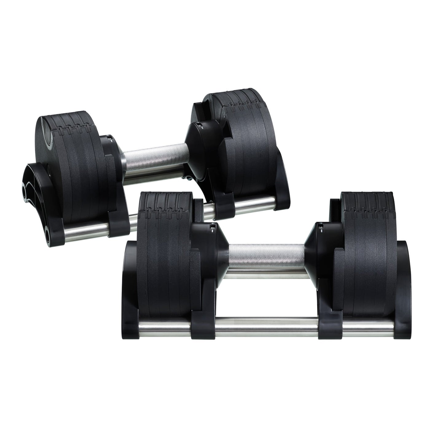 Compact Adjustable Nuo Style Dumbbells - 5-44lb (Pair)