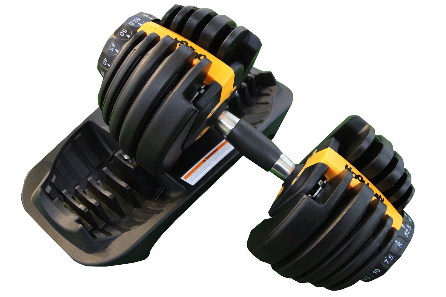 52.5 Pound Adjustable Dumbbell