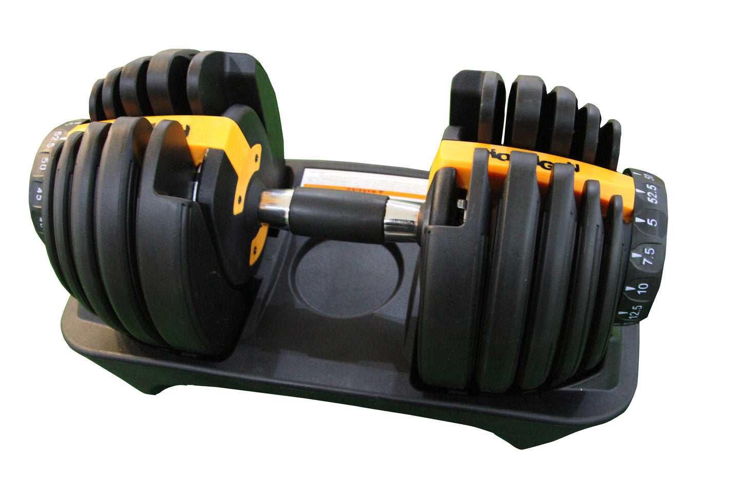 52.5 Pound Adjustable Dumbbell